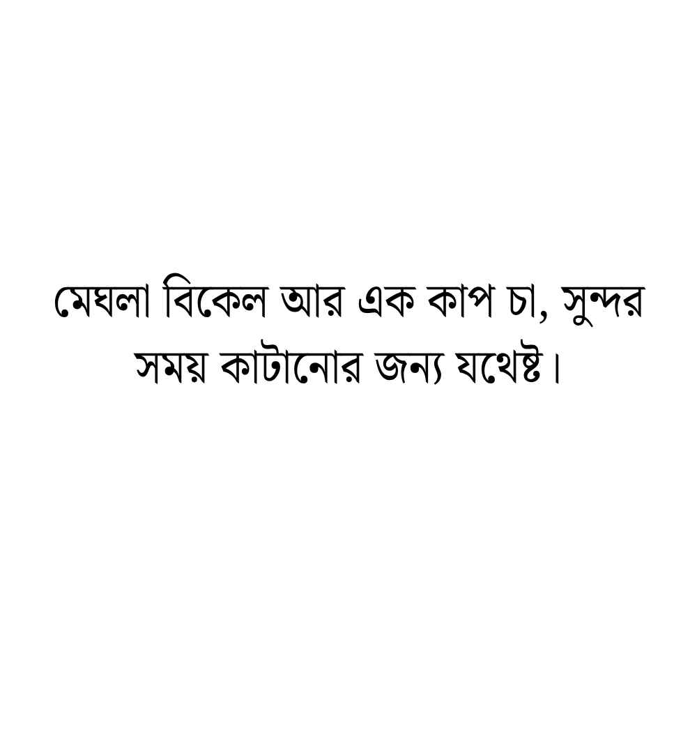 মেঘলা বিকেল নিয়ে ক্যাপশন