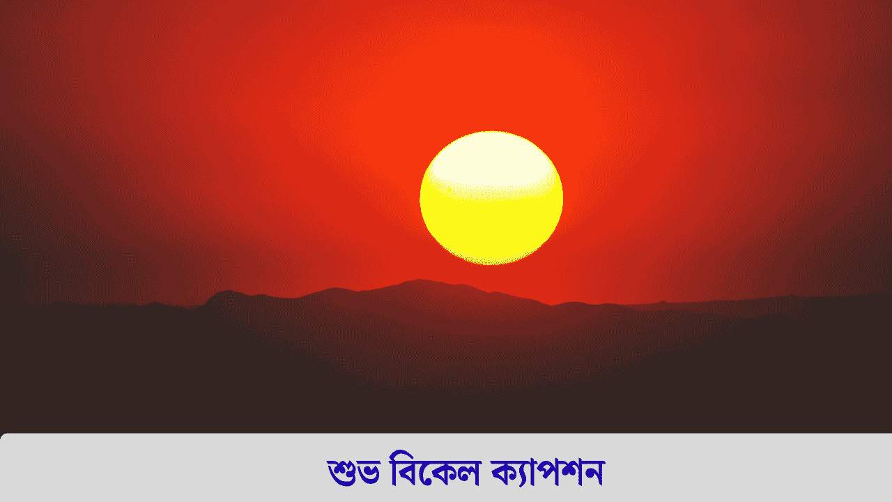 শুভ বিকেল ক্যাপশন
